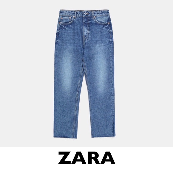 Zara Denim - ZARA HW Premium Ankle Straight Jeans US 28 or US 6